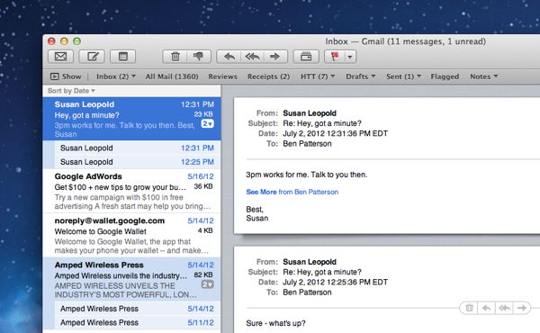 Mail app for mac send email repeatedly